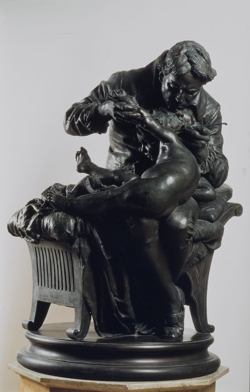 Edward Jenner while inoculating his son, Rome (1).jpg